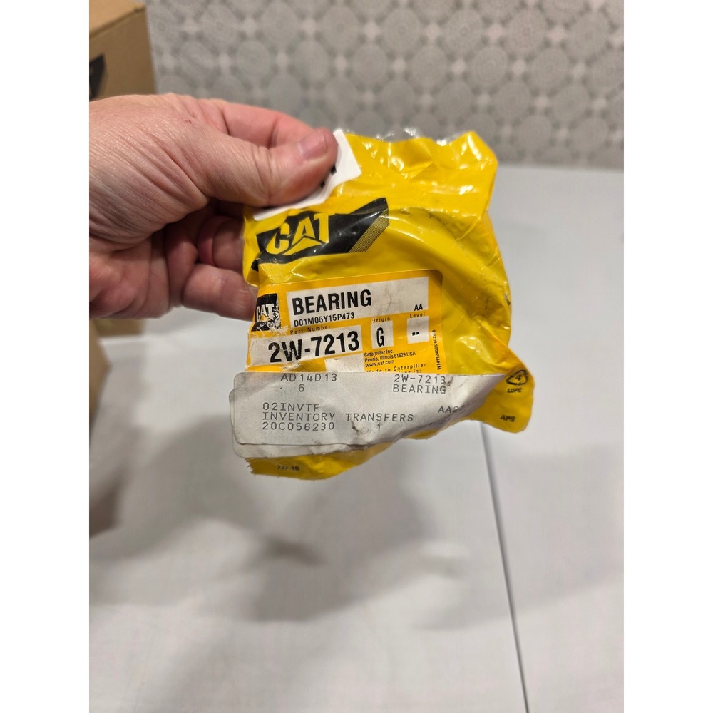 Oem Caterpillar Bearing 2W-7213 New Old Stock CAT Heavy Equipment Part
